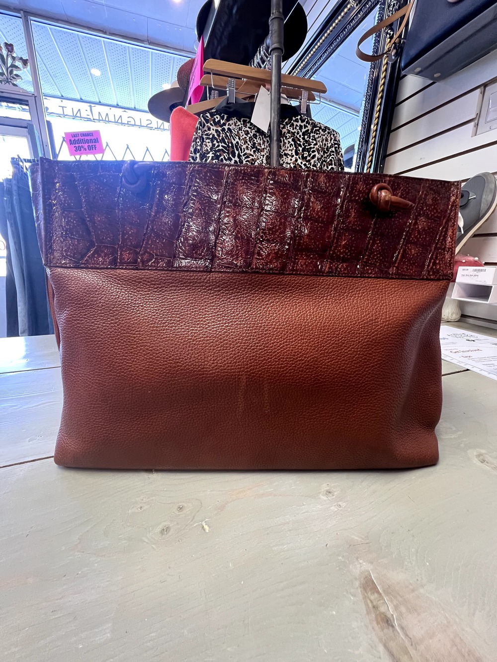 Titti Dell'Acqua Alligator Handbag Handmade in Italy by Maxima